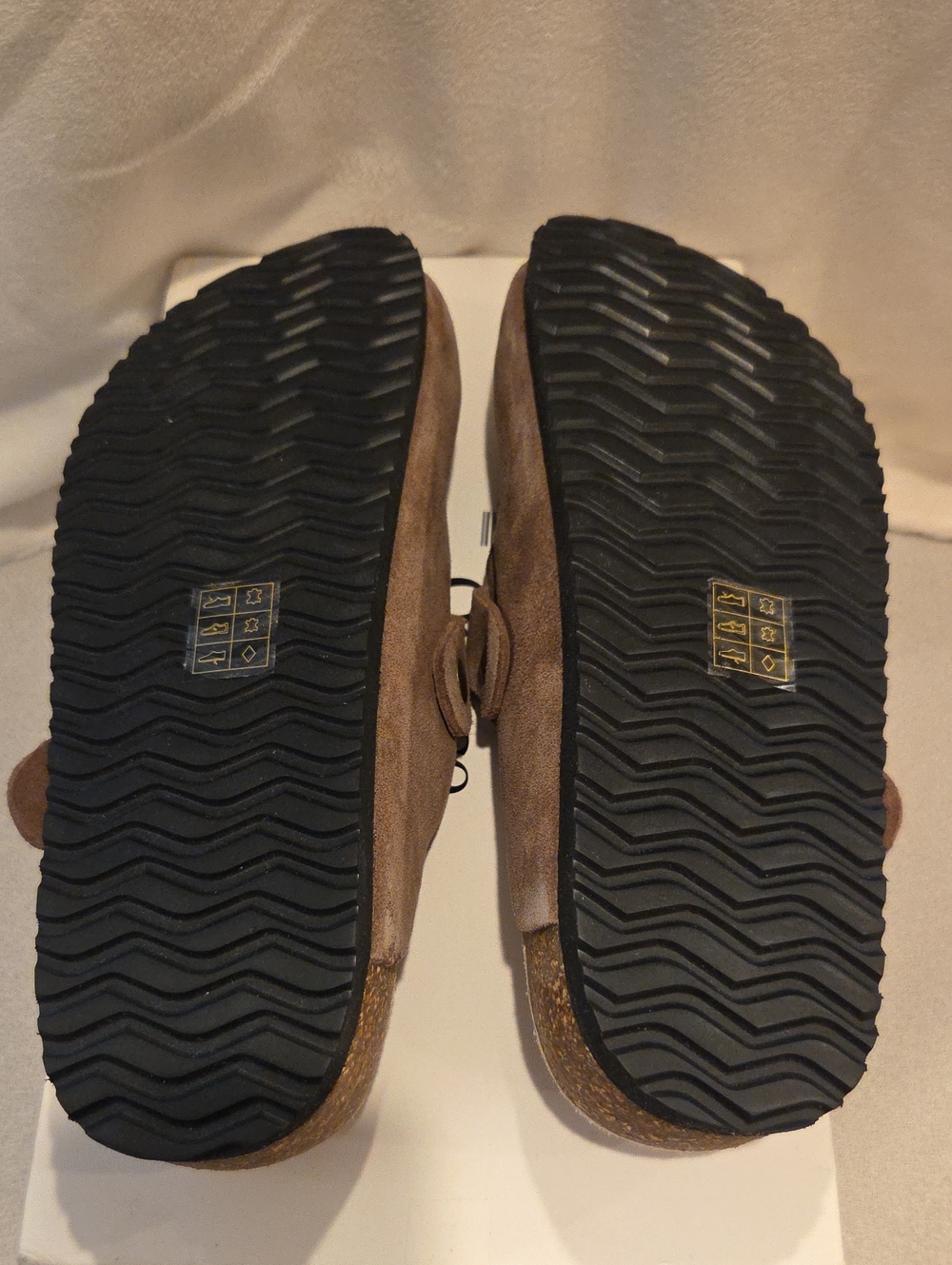 Quince Water Repellent Suede Clog Mule - Picture 4 of 8
